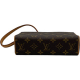 ルイ・ヴィトン LOUIS VUITTON レシタル M51900 ブラウン モノグラム レディース ショルダーバッグ