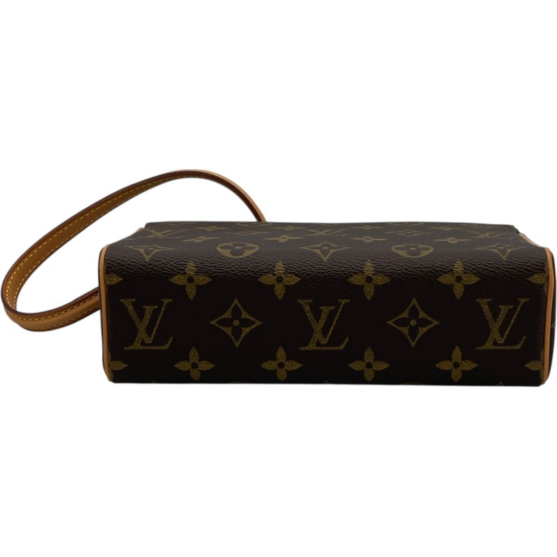 ルイ・ヴィトン LOUIS VUITTON レシタル M51900 ブラウン モノグラム レディース ショルダーバッグ