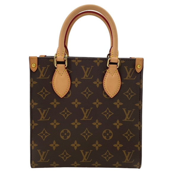 ルイ・ヴィトン LOUIS VUITTON サックプラBB M46265 ブラウン モノグラムキャンバス レディース ショルダーバッグ