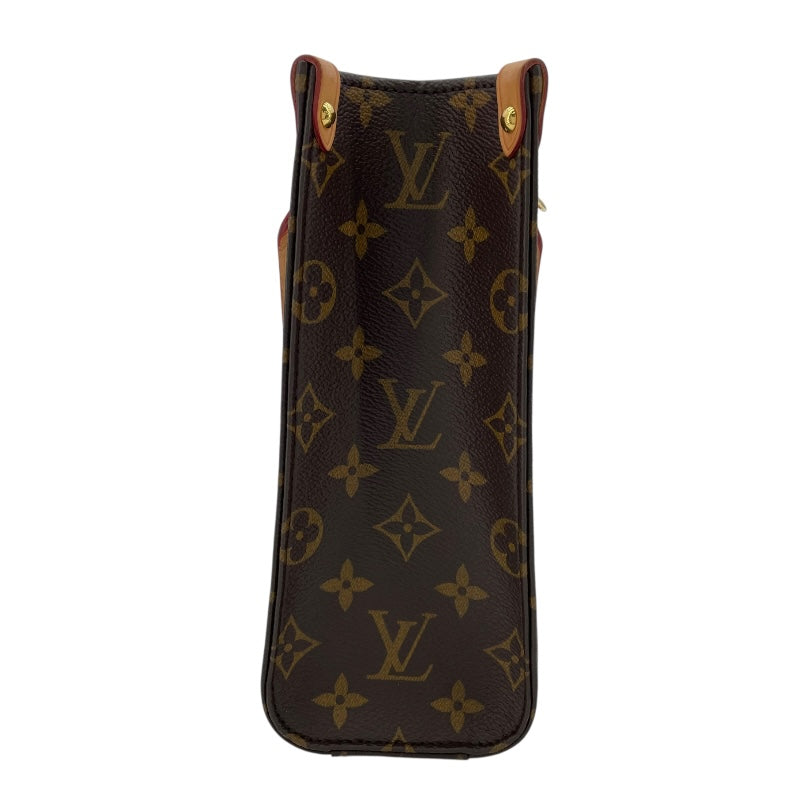 ルイ・ヴィトン LOUIS VUITTON サックプラBB M46265 ブラウン モノグラムキャンバス レディース ショルダーバッグ
