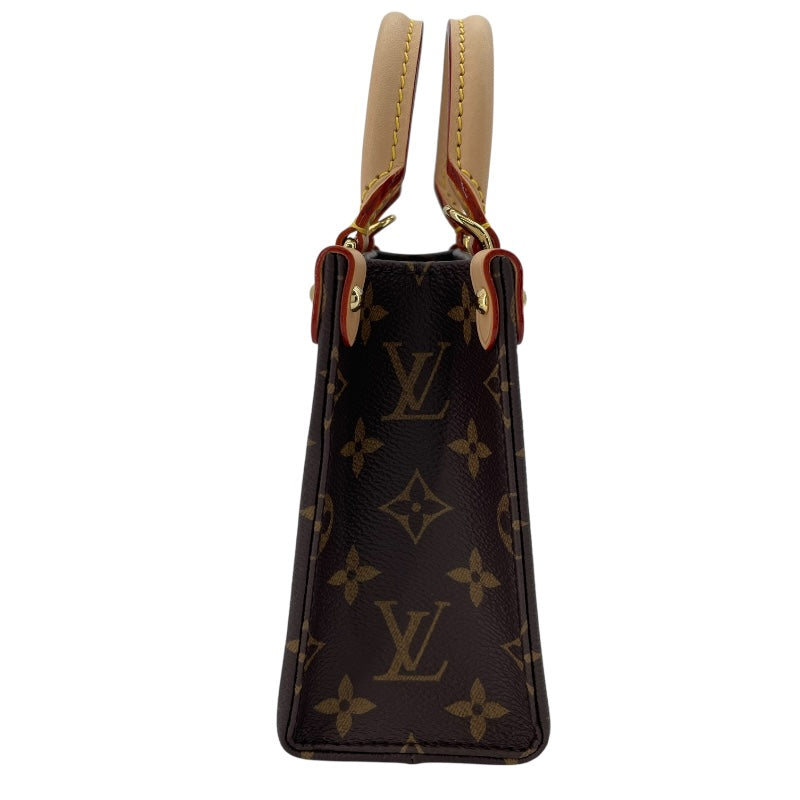 ルイ・ヴィトン LOUIS VUITTON オンザゴーBB 村上隆 M13668 ブラウン モノグラム・パンダ レディース ハンドバッグ