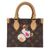 ルイ・ヴィトン LOUIS VUITTON オンザゴーBB 村上隆 M13668 ブラウン モノグラム・パンダ レディース ハンドバッグ