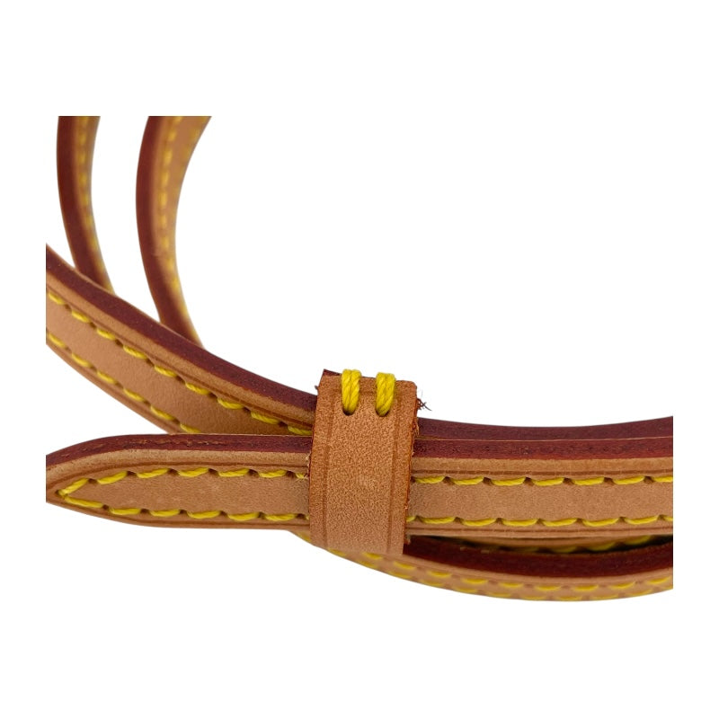 ルイ・ヴィトン LOUIS VUITTON ストラップ ベージュ レザー ユニセックス ストラップ