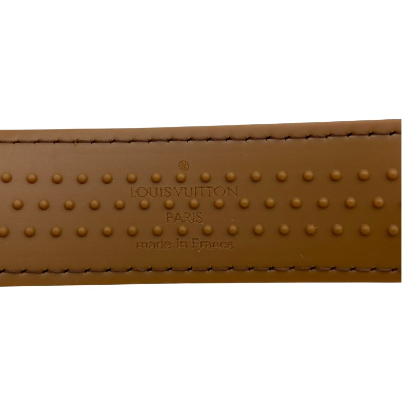 ルイ・ヴィトン LOUIS VUITTON ストラップ ブラウン キャンバス ユニセックス ストラップ