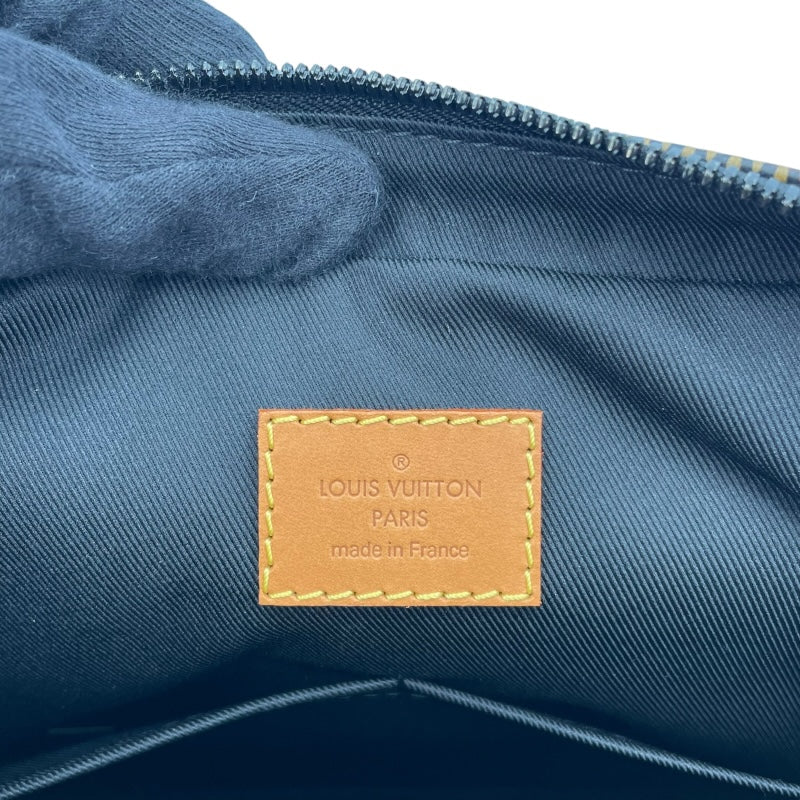 ルイ・ヴィトン LOUIS VUITTON ナイル メッセンジャーPM NIGOコラボ N40359 ブラウン ダミエ・ジャイアント・モノグラム ユニセックス メッセンジャーバッグ