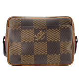 ルイ・ヴィトン LOUIS VUITTON ナイル メッセンジャーPM NIGOコラボ N40359 ブラウン ダミエ・ジャイアント・モノグラム ユニセックス メッセンジャーバッグ