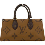 ルイ・ヴィトン LOUIS VUITTON オンザゴーEW M46653 ブラウン モノグラム・ジャイアント・リバース レディース ショルダーバッグ