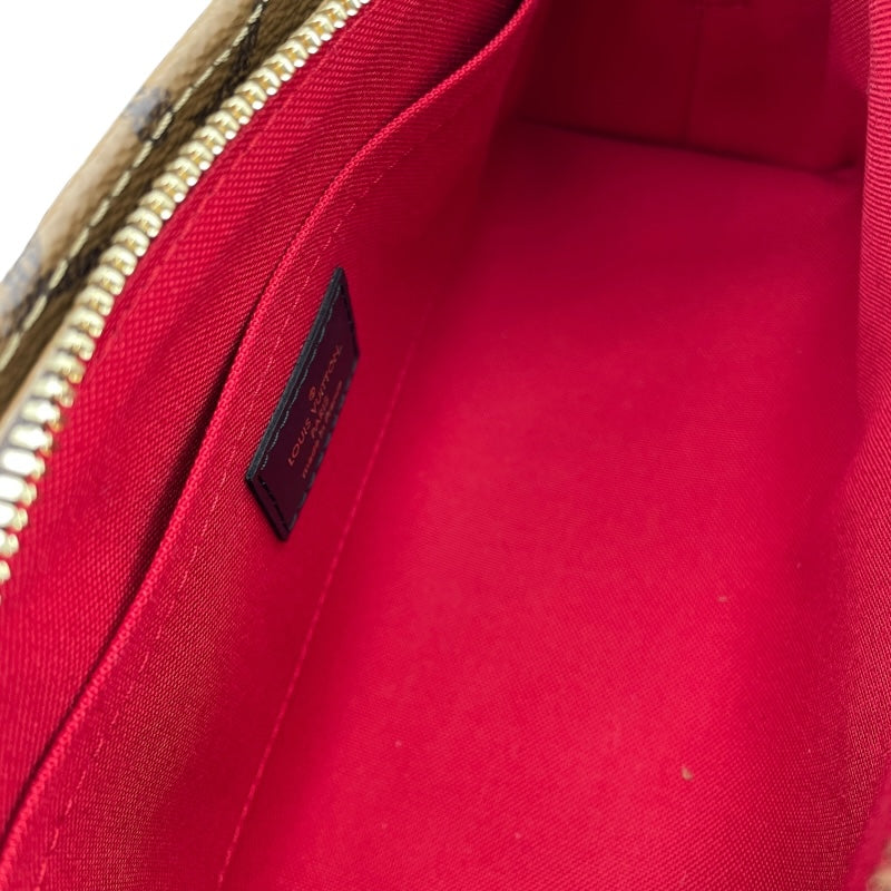 ルイ・ヴィトン LOUIS VUITTON オンザゴーEW M46653 ブラウン モノグラム・ジャイアント・リバース レディース ショルダーバッグ