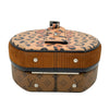 ルイ・ヴィトン LOUIS VUITTON プティット・ポワット・シャポー M51481 ブラウン モノグラム・リバース・レオパード レディース ショルダーバッグ