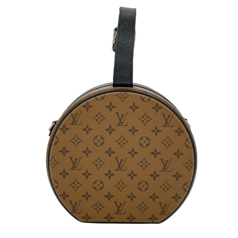 ルイ・ヴィトン LOUIS VUITTON プティット・ポワット・シャポー M51481 ブラウン モノグラム・リバース・レオパード レディース ショルダーバッグ