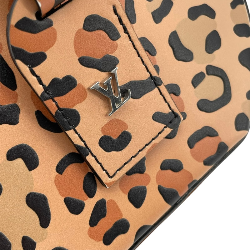 ルイ・ヴィトン LOUIS VUITTON プティット・ポワット・シャポー M51481 ブラウン モノグラム・リバース・レオパード レディース ショルダーバッグ