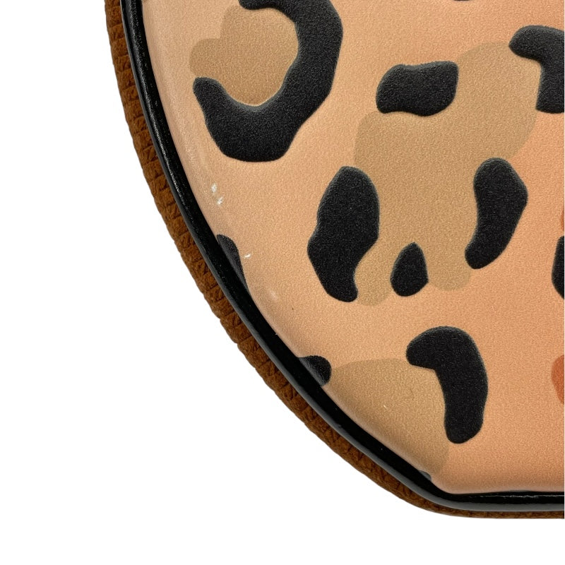 ルイ・ヴィトン LOUIS VUITTON プティット・ポワット・シャポー M51481 ブラウン モノグラム・リバース・レオパード レディース ショルダーバッグ