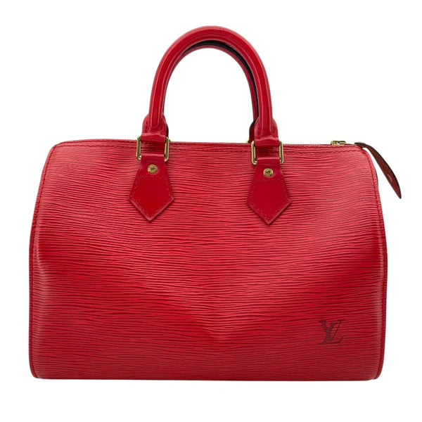 ルイ・ヴィトン LOUIS VUITTON スピーディ25 M43017 カスティリアンレッド エピレザー レディース ハンドバッグ