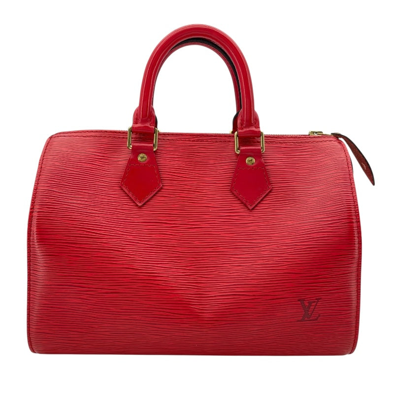 ルイ・ヴィトン LOUIS VUITTON スピーディ25 M43017 カスティリアンレッド エピレザー レディース ハンドバッグ