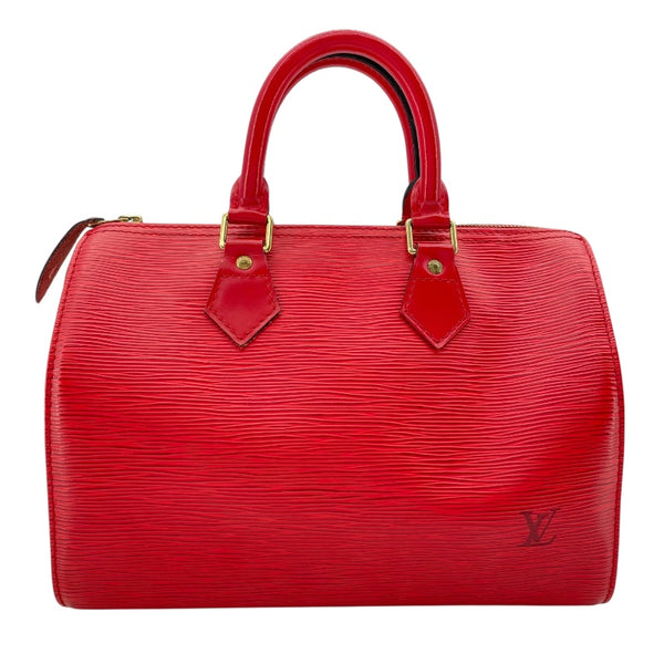 ルイ・ヴィトン LOUIS VUITTON スピーディ25 M43017 カスティリアンレッド エピレザー レディース ハンドバッグ