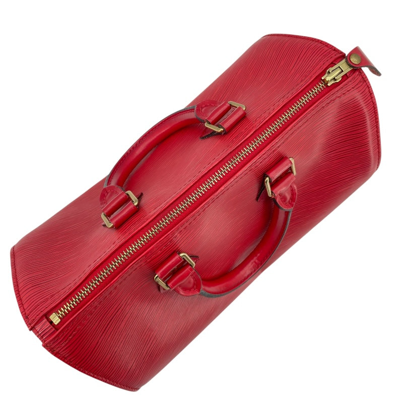 ルイ・ヴィトン LOUIS VUITTON スピーディ25 M43017 カスティリアンレッド エピレザー レディース ハンドバッグ