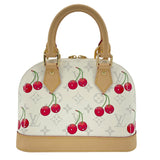 ルイ・ヴィトン LOUIS VUITTON LV x TM アルマBB M14234 ホワイト モノグラム・チェリー レディース ハンドバッグ