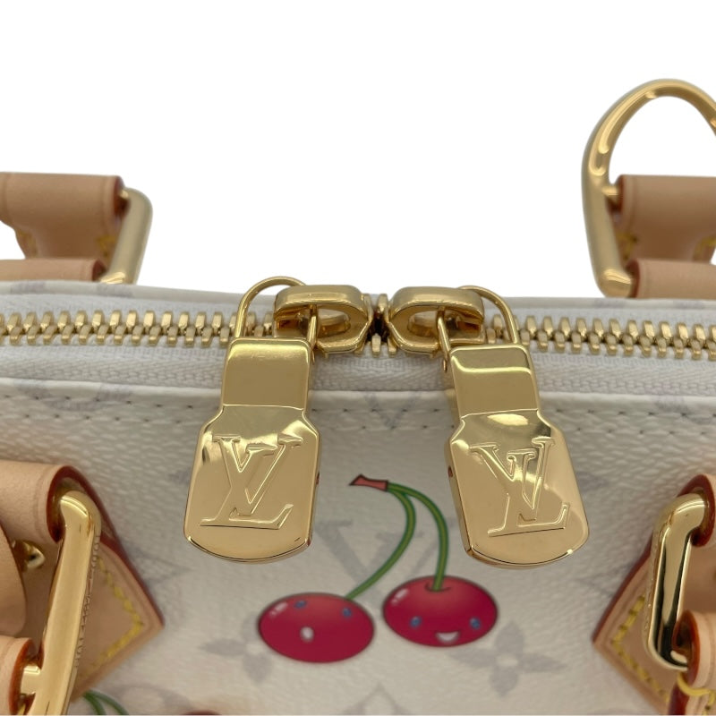 ルイ・ヴィトン LOUIS VUITTON LV x TM アルマBB M14234 ホワイト モノグラム・チェリー レディース ハンドバッグ