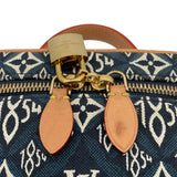 ルイ・ヴィトン LOUIS VUITTON ヴァニティ NV Since1854 M57403 ブルー モノグラム・ジャガード レディース ショルダーバッグ