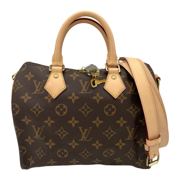 ルイ・ヴィトン LOUIS VUITTON スピーディ・バンドリエール25 M41113 ブラウン モノグラムキャンバス レディース ショルダーバッグ