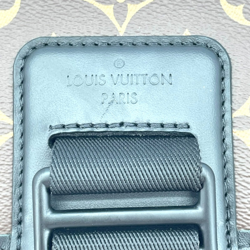 ルイ・ヴィトン LOUIS VUITTON アーツィメッセンジャー M46371 ブラウン モノグラム・マカサー メンズ ショルダーバッグ