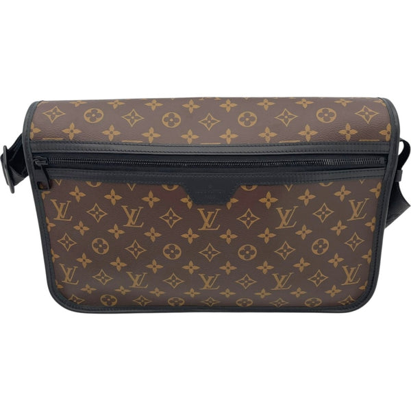 ルイ・ヴィトン LOUIS VUITTON アーツィメッセンジャー M46371 ブラウン モノグラム・マカサー メンズ ショルダーバッグ
