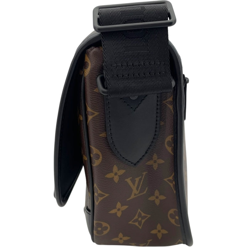 ルイ・ヴィトン LOUIS VUITTON アーツィメッセンジャー M46371 ブラウン モノグラム・マカサー メンズ ショルダーバッグ