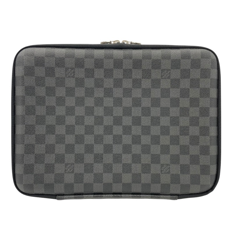 ルイ・ヴィトン LOUIS VUITTON コンピューター スリーブPM N58026 ブラック ダミエ・グラフィット メンズ クラッチバッグ