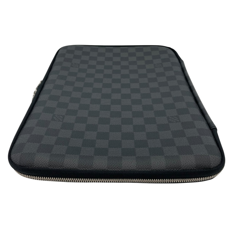 ルイ・ヴィトン LOUIS VUITTON コンピューター スリーブPM N58026 ブラック ダミエ・グラフィット メンズ クラッチバッグ