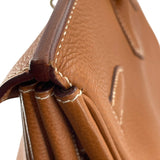 エルメス HERMES バーキン35 □H刻 ゴールド GD金具 トゴ レディース ハンドバッグ