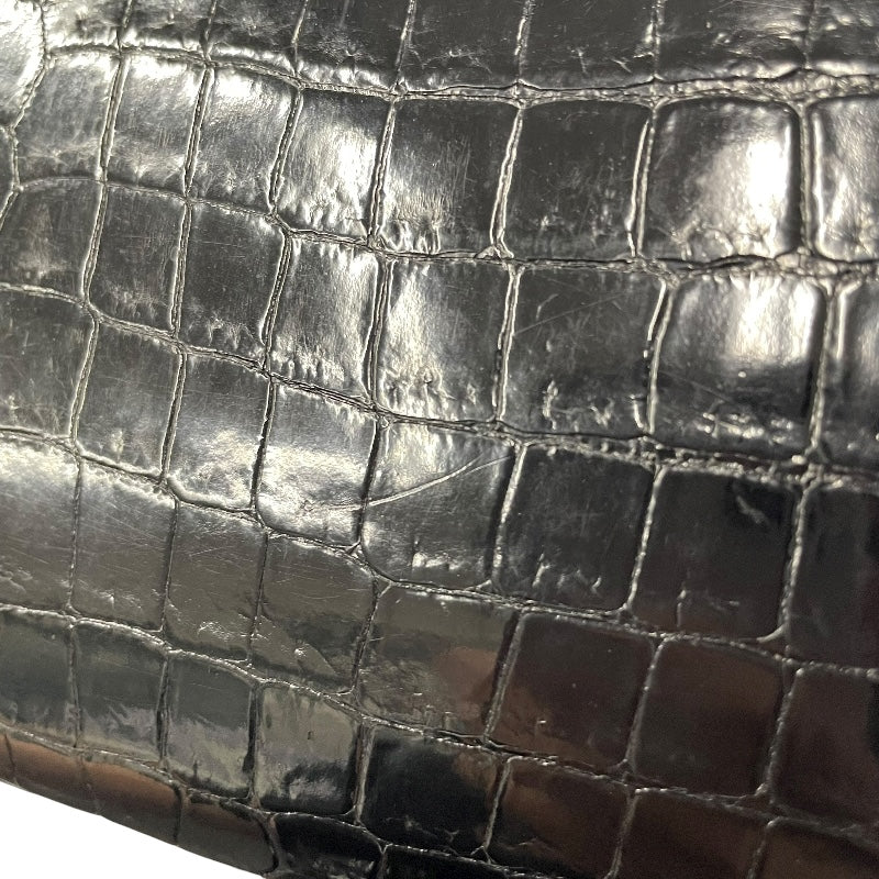 エルメス HERMES ケリー32 外縫い 〇N刻印 ブラック GD金具 ポロサス レディース ショルダーバッグ