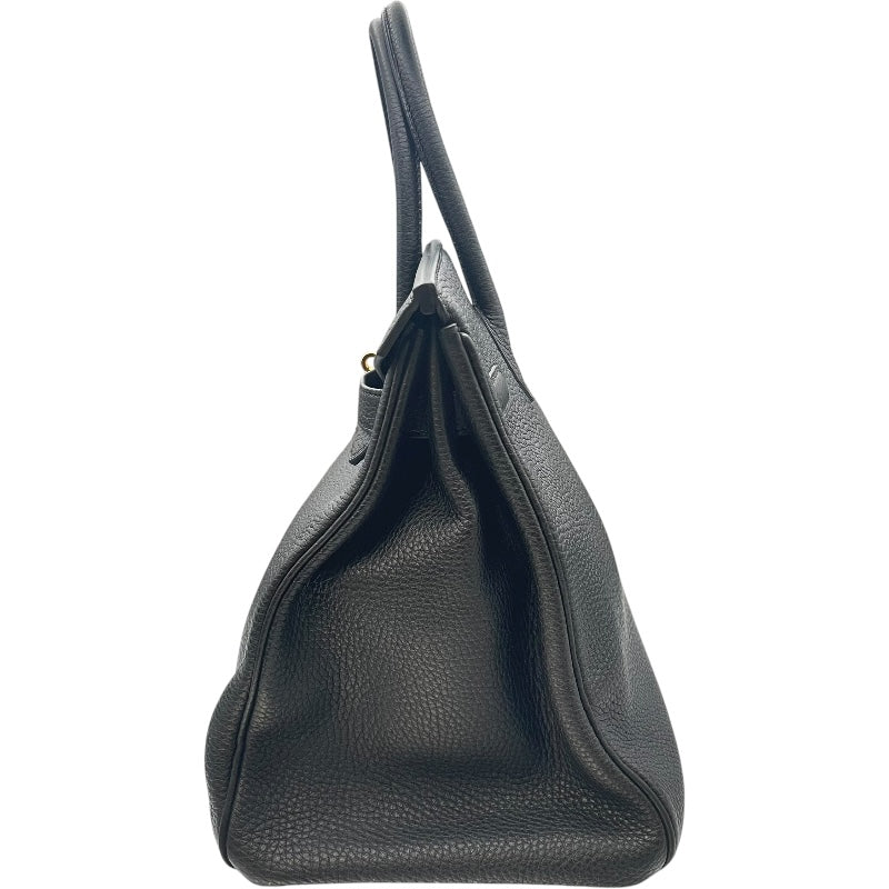 エルメス HERMES バーキン35 □P刻印 ブラック GD金具 トゴ レディース ハンドバッグ