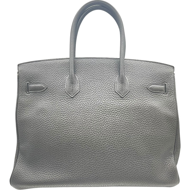 エルメス HERMES バーキン35 □P刻印 ブラック GD金具 トゴ レディース ハンドバッグ