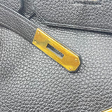 エルメス HERMES バーキン35 □P刻印 ブラック GD金具 トゴ レディース ハンドバッグ