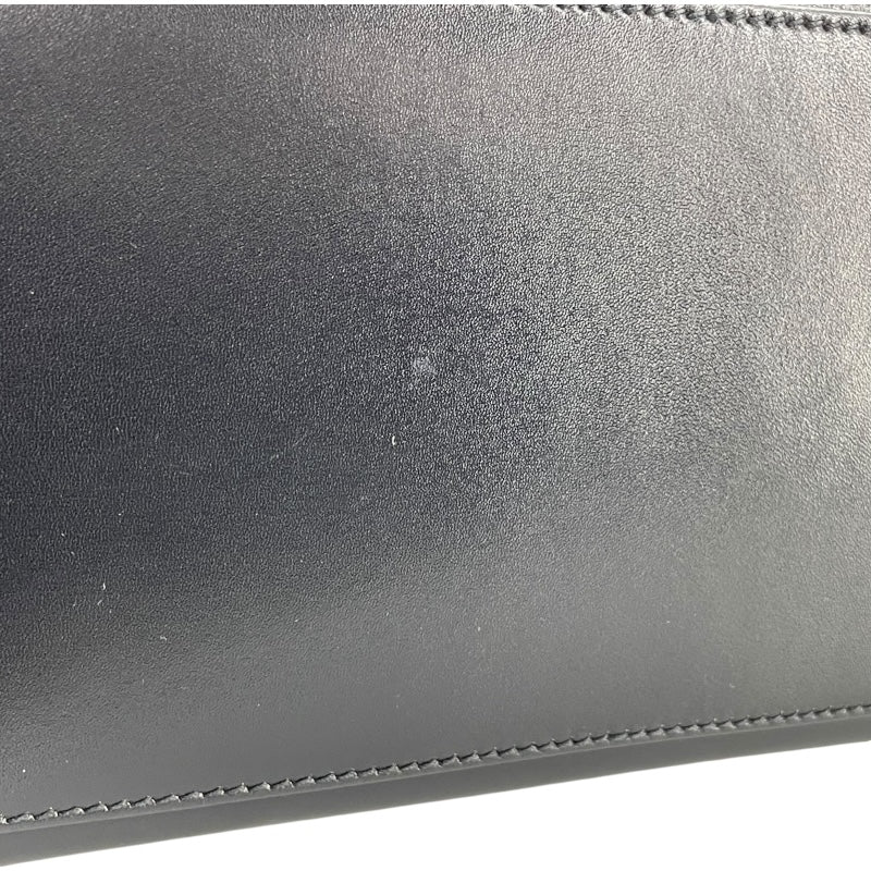 エルメス HERMES ケリー32 内縫い □A刻 ブラック GD金具 ボックスカーフ レディース ショルダーバッグ
