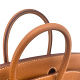 エルメス HERMES バーキン25 Y刻印 ゴールド SV金具 トゴ レディース ハンドバッグ