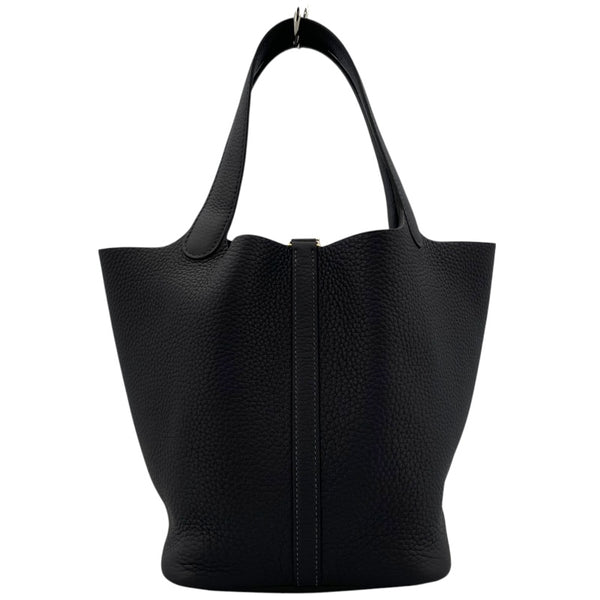 エルメス HERMES ピコタンロックMM W刻 キャバン GD金具 トリヨン レディース ハンドバッグ