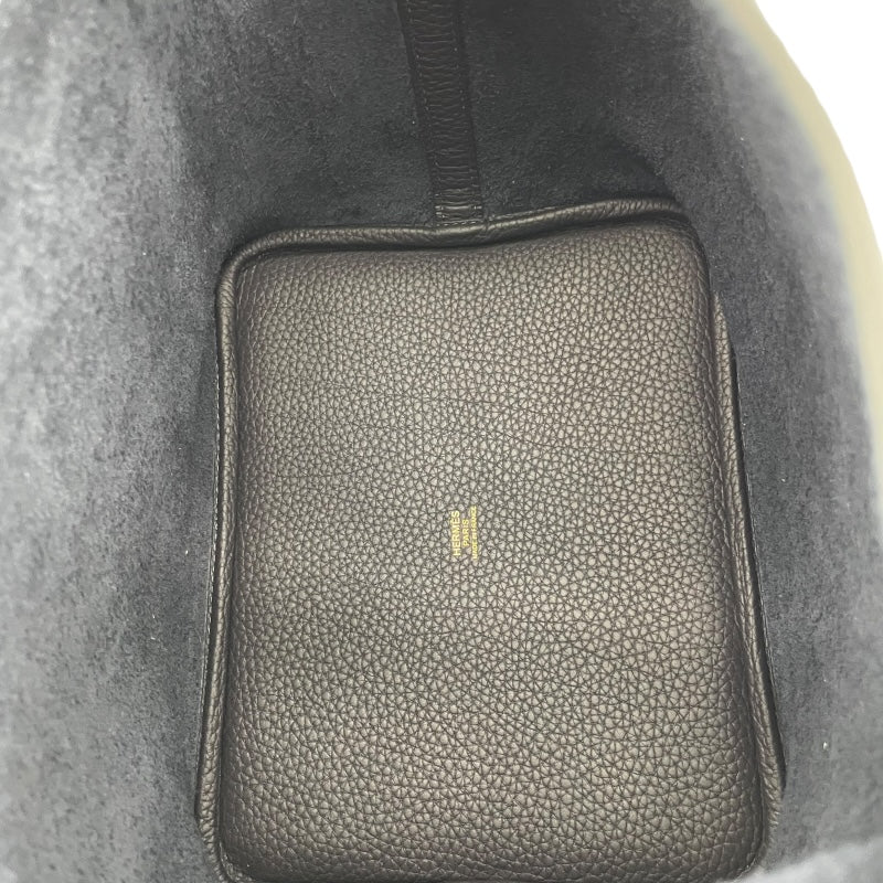 エルメス HERMES ピコタンロックMM W刻 キャバン GD金具 トリヨン レディース ハンドバッグ