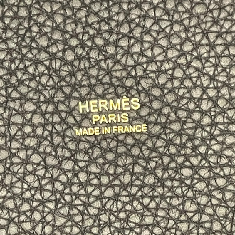 エルメス HERMES ピコタンロックMM W刻 キャバン GD金具 トリヨン レディース ハンドバッグ