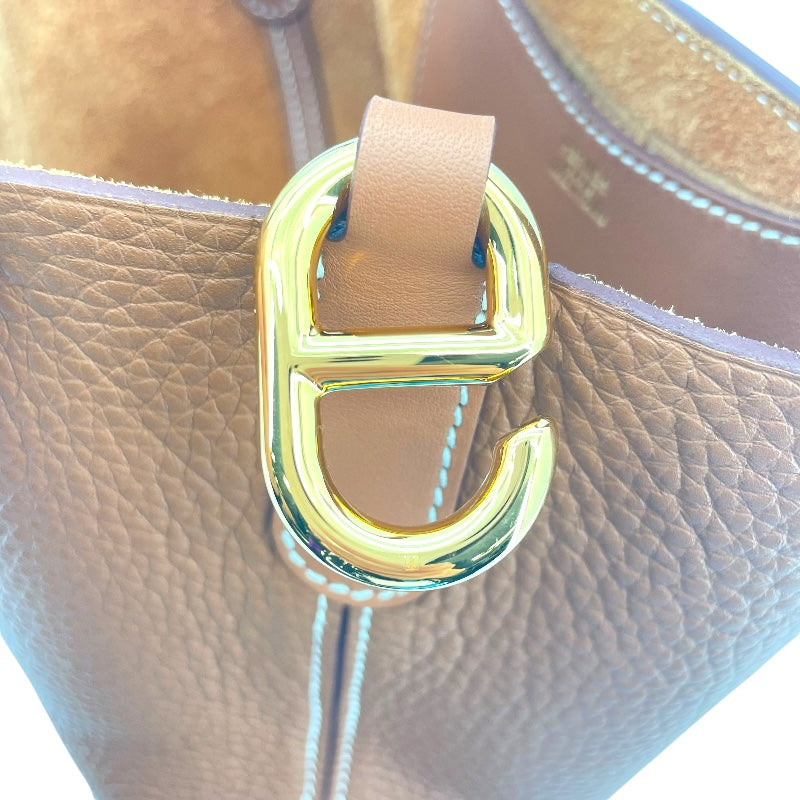 エルメス HERMES インザループ18 W刻印 ゴールド GD金具 トリヨン レディース ハンドバッグ