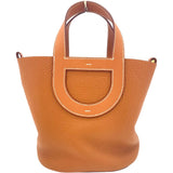 エルメス HERMES インザループ18 W刻印 ゴールド GD金具 トリヨン レディース ハンドバッグ