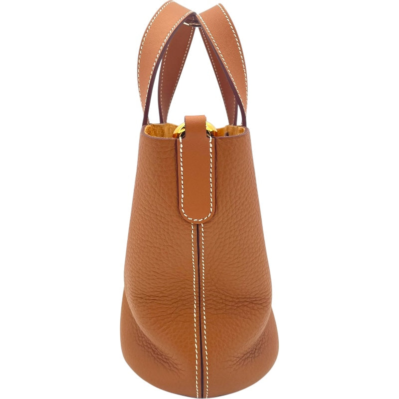 エルメス HERMES インザループ18 W刻印 ゴールド GD金具 トリヨン レディース ハンドバッグ