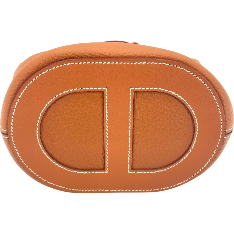 エルメス HERMES インザループ18 W刻印 ゴールド GD金具 トリヨン レディース ハンドバッグ