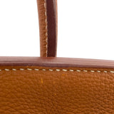 エルメス HERMES バーキン40 □M刻 ゴールド GD金具 トゴ レディース ハンドバッグ
