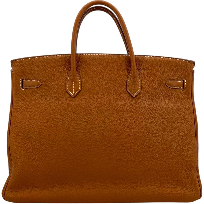 エルメス HERMES バーキン40 □M刻 ゴールド GD金具 トゴ レディース ハンドバッグ
