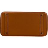 エルメス HERMES バーキン40 □M刻 ゴールド GD金具 トゴ レディース ハンドバッグ