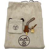 エルメス HERMES バーキン40 □M刻 ゴールド GD金具 トゴ レディース ハンドバッグ