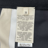 エルメス HERMES ツイルレーヌロングニットカカーディガン 3E2604D7 ブラック/アイボリー シルク/カシミヤ レディース ワンピース