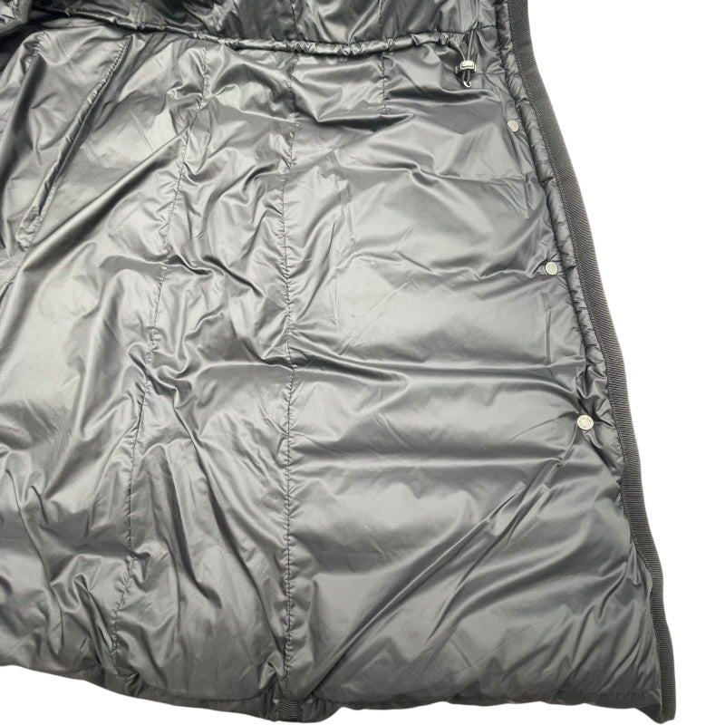 モンクレール MONCLER HERMIFUR ダウンコート ブラック ナイロン レディース その他アウター