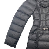 モンクレール MONCLER HERMIFUR ダウンコート ブラック ナイロン レディース その他アウター